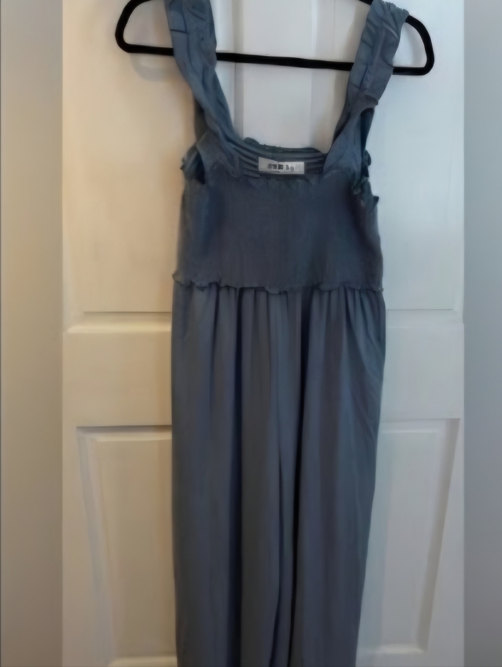 Blue Sleeveless Jumpsuit